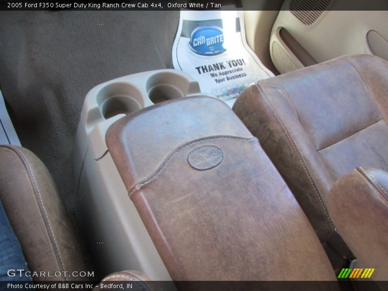 Oxford White / Tan 2005 Ford F350 Super Duty King Ranch Crew Cab 4x4