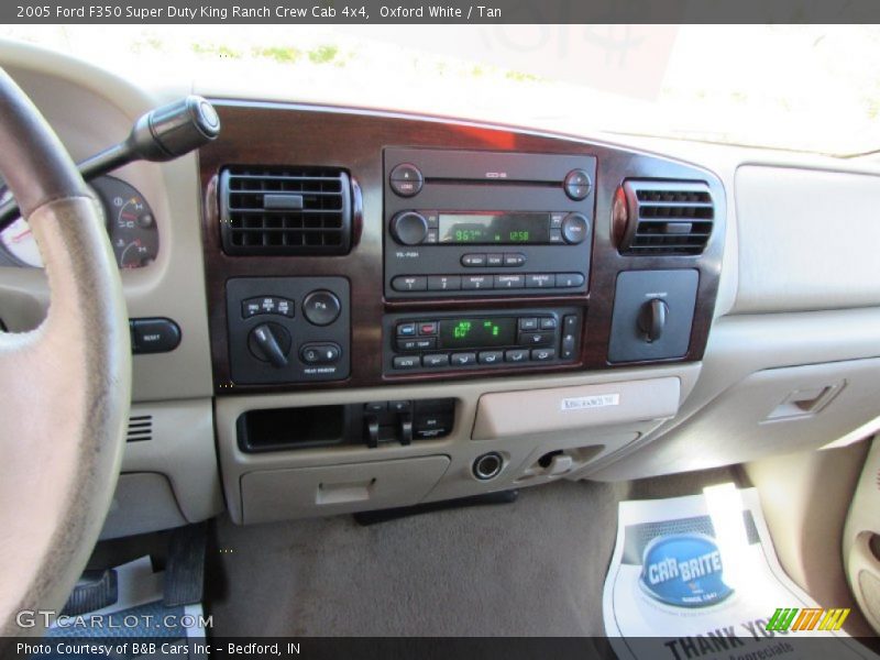 Oxford White / Tan 2005 Ford F350 Super Duty King Ranch Crew Cab 4x4