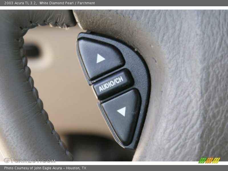 White Diamond Pearl / Parchment 2003 Acura TL 3.2