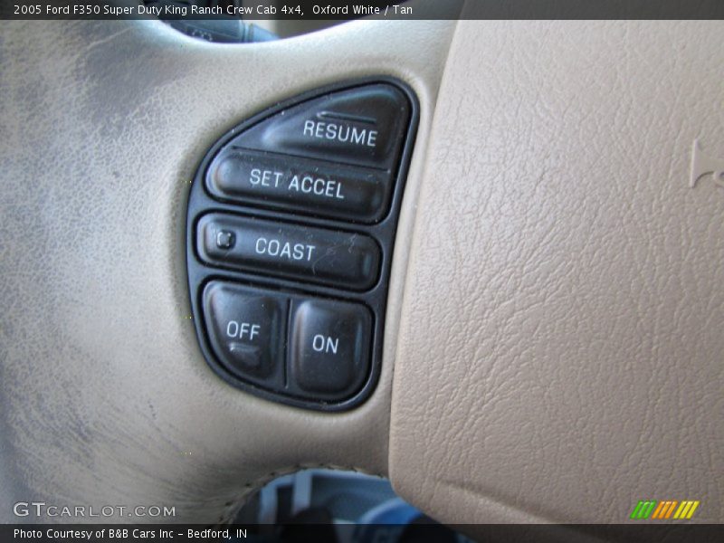 Oxford White / Tan 2005 Ford F350 Super Duty King Ranch Crew Cab 4x4