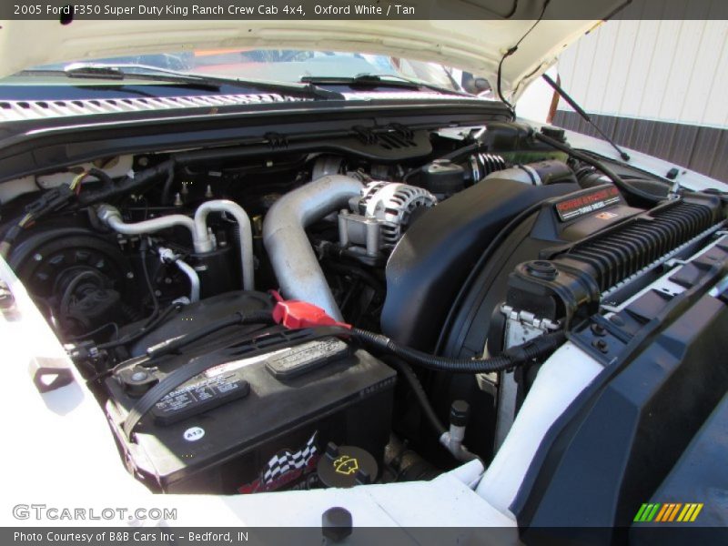 Oxford White / Tan 2005 Ford F350 Super Duty King Ranch Crew Cab 4x4