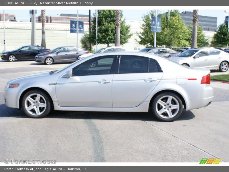 Alabaster Silver Metallic / Ebony 2006 Acura TL 3.2