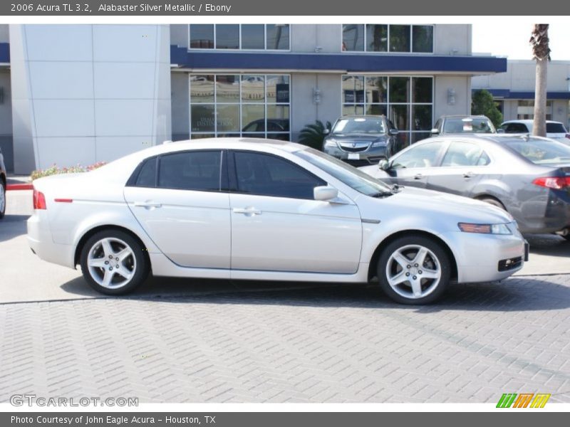 Alabaster Silver Metallic / Ebony 2006 Acura TL 3.2