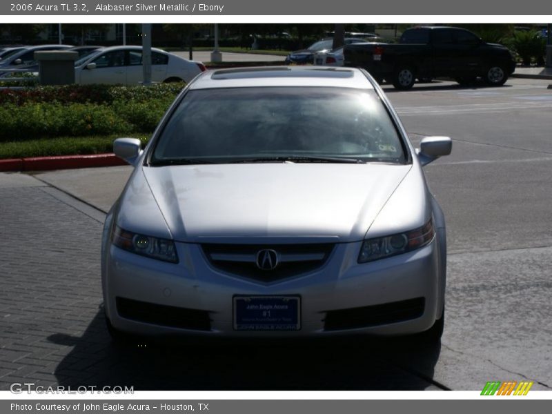 Alabaster Silver Metallic / Ebony 2006 Acura TL 3.2
