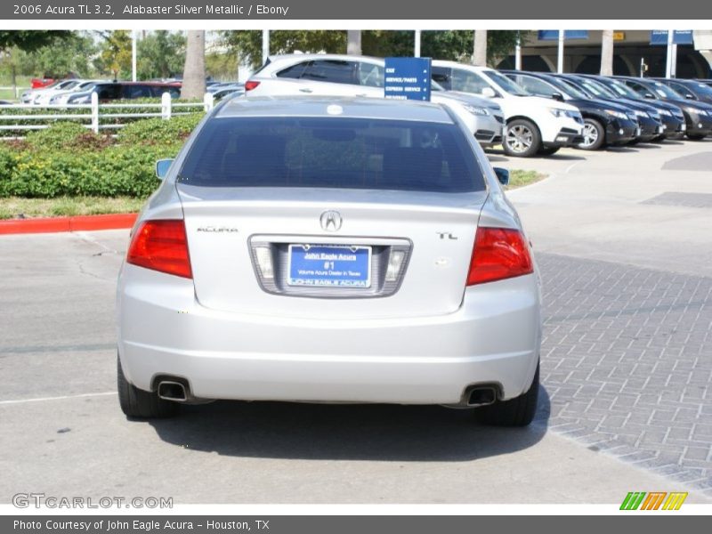 Alabaster Silver Metallic / Ebony 2006 Acura TL 3.2