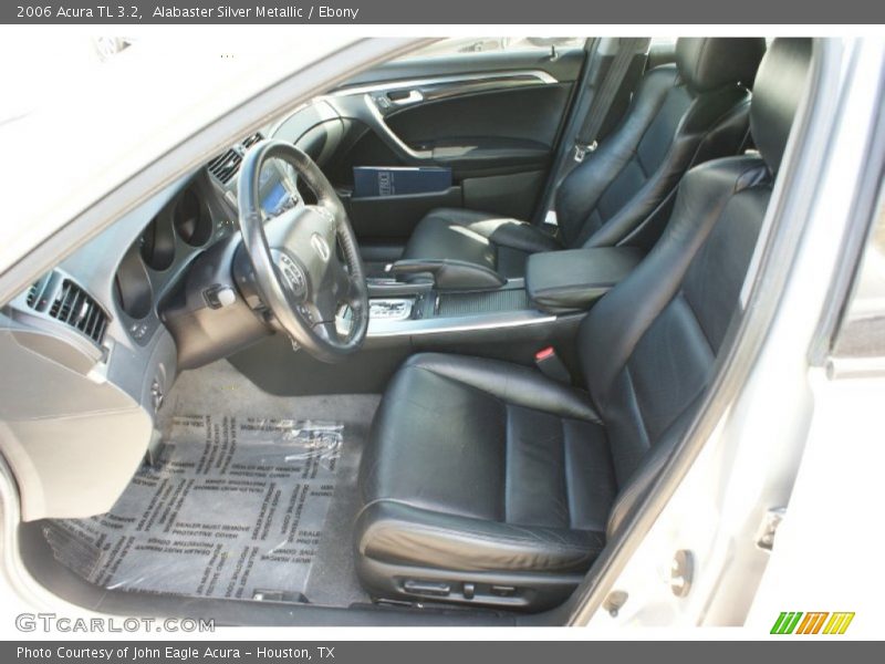 Alabaster Silver Metallic / Ebony 2006 Acura TL 3.2