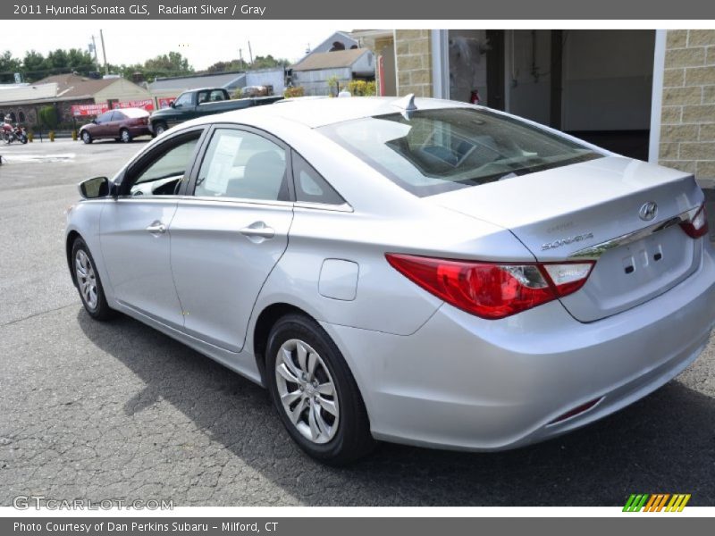 Radiant Silver / Gray 2011 Hyundai Sonata GLS