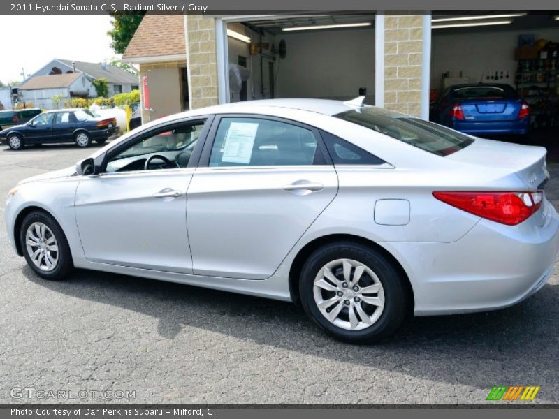 Radiant Silver / Gray 2011 Hyundai Sonata GLS