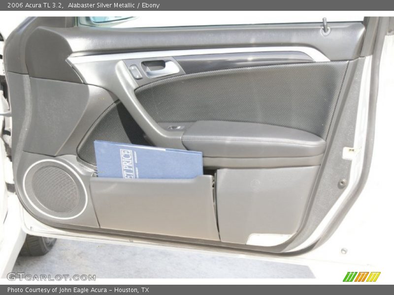 Alabaster Silver Metallic / Ebony 2006 Acura TL 3.2