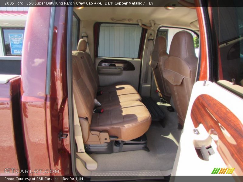 Dark Copper Metallic / Tan 2005 Ford F350 Super Duty King Ranch Crew Cab 4x4