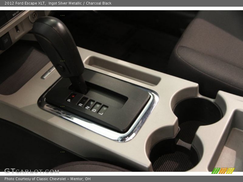 Ingot Silver Metallic / Charcoal Black 2012 Ford Escape XLT
