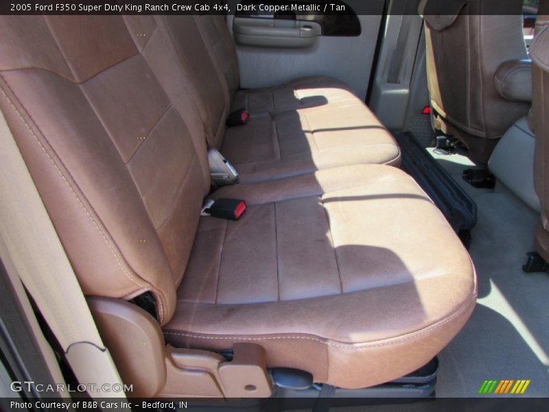 Dark Copper Metallic / Tan 2005 Ford F350 Super Duty King Ranch Crew Cab 4x4
