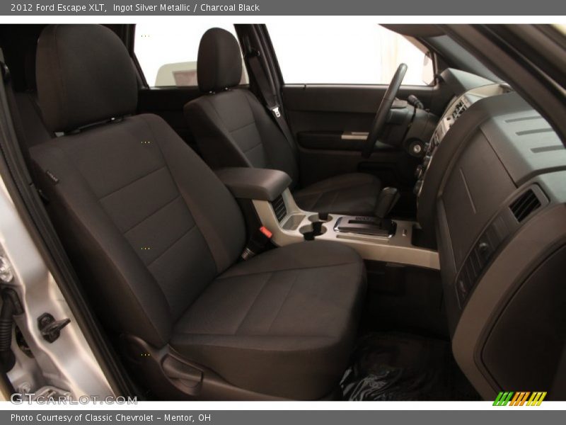 Ingot Silver Metallic / Charcoal Black 2012 Ford Escape XLT