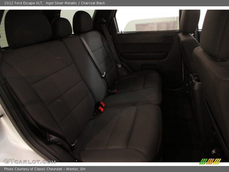 Ingot Silver Metallic / Charcoal Black 2012 Ford Escape XLT