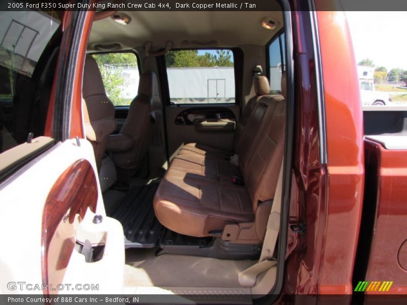 Dark Copper Metallic / Tan 2005 Ford F350 Super Duty King Ranch Crew Cab 4x4
