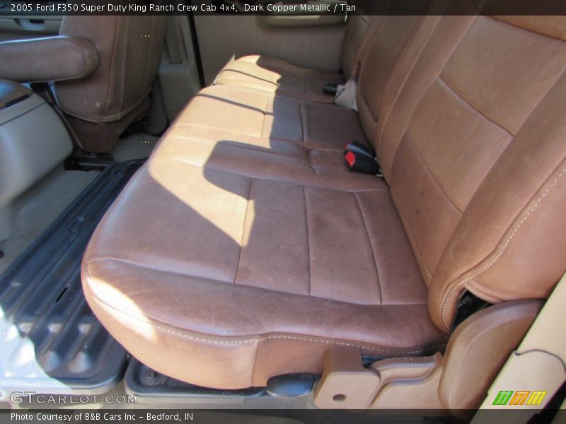 Dark Copper Metallic / Tan 2005 Ford F350 Super Duty King Ranch Crew Cab 4x4
