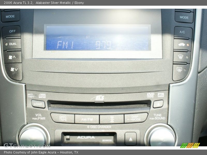 Alabaster Silver Metallic / Ebony 2006 Acura TL 3.2