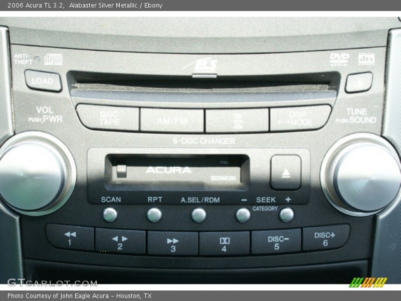 Alabaster Silver Metallic / Ebony 2006 Acura TL 3.2