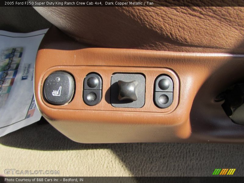 Dark Copper Metallic / Tan 2005 Ford F350 Super Duty King Ranch Crew Cab 4x4