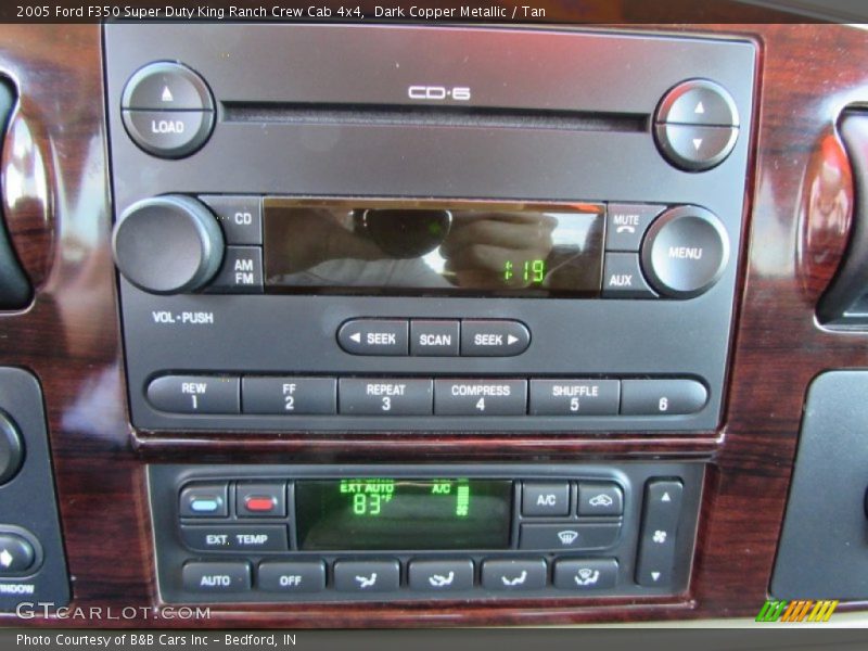 Dark Copper Metallic / Tan 2005 Ford F350 Super Duty King Ranch Crew Cab 4x4