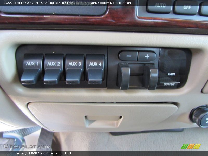 Dark Copper Metallic / Tan 2005 Ford F350 Super Duty King Ranch Crew Cab 4x4