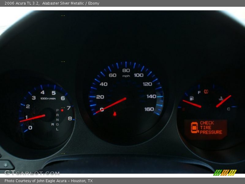 Alabaster Silver Metallic / Ebony 2006 Acura TL 3.2
