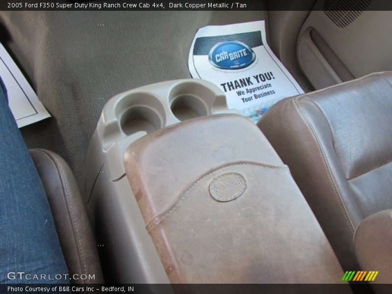 Dark Copper Metallic / Tan 2005 Ford F350 Super Duty King Ranch Crew Cab 4x4