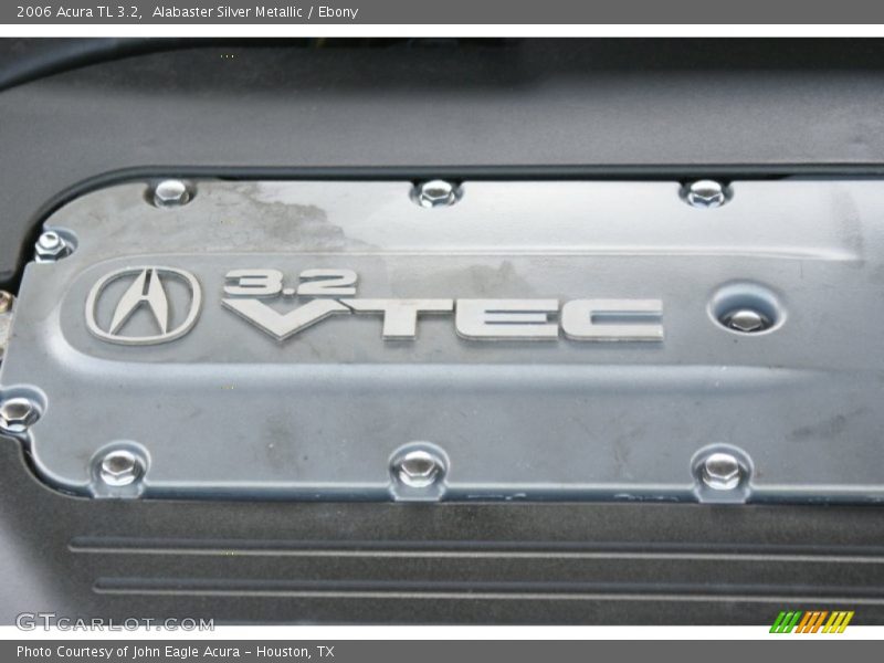 Alabaster Silver Metallic / Ebony 2006 Acura TL 3.2