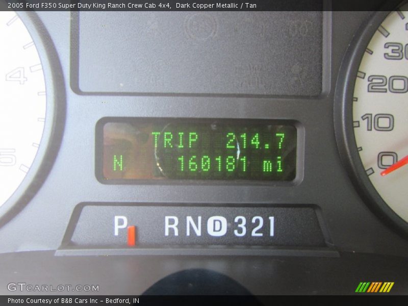 Dark Copper Metallic / Tan 2005 Ford F350 Super Duty King Ranch Crew Cab 4x4