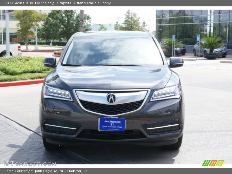 Graphite Luster Metallic / Ebony 2014 Acura MDX Technology