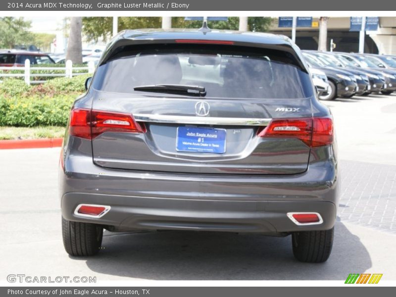 Graphite Luster Metallic / Ebony 2014 Acura MDX Technology