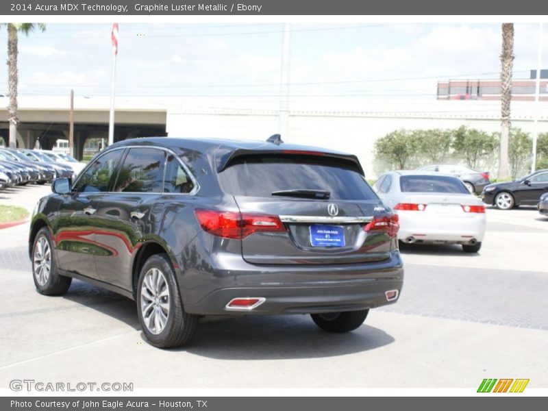Graphite Luster Metallic / Ebony 2014 Acura MDX Technology