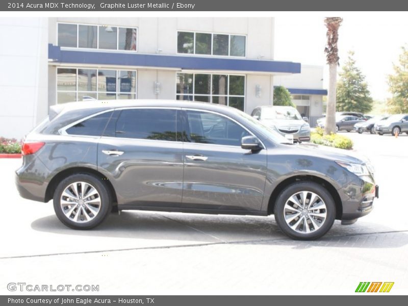 Graphite Luster Metallic / Ebony 2014 Acura MDX Technology