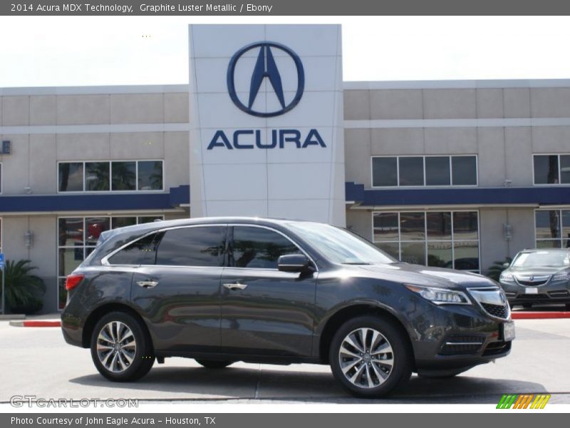 Graphite Luster Metallic / Ebony 2014 Acura MDX Technology
