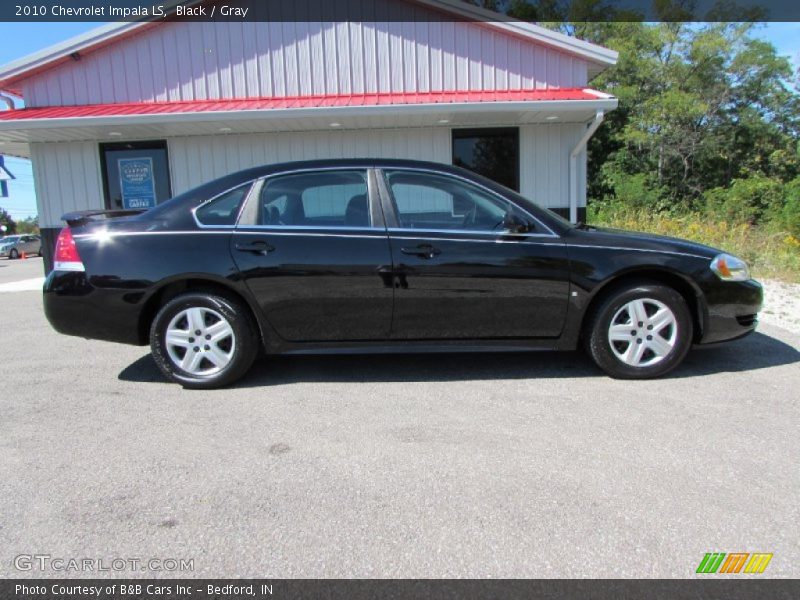 Black / Gray 2010 Chevrolet Impala LS