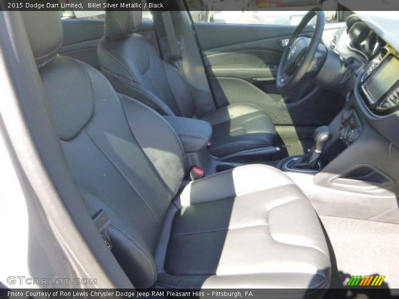 Billet Silver Metallic / Black 2015 Dodge Dart Limited