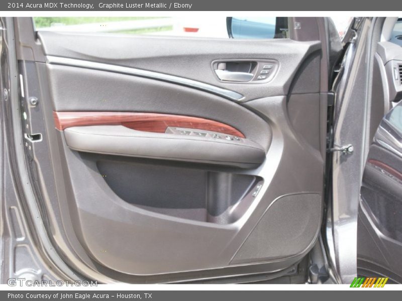 Graphite Luster Metallic / Ebony 2014 Acura MDX Technology