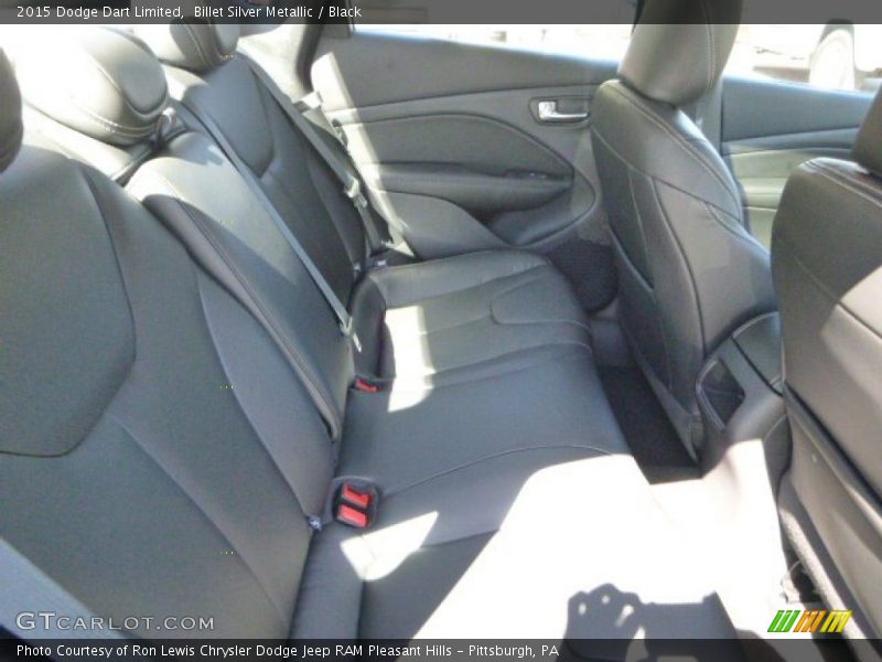 Billet Silver Metallic / Black 2015 Dodge Dart Limited