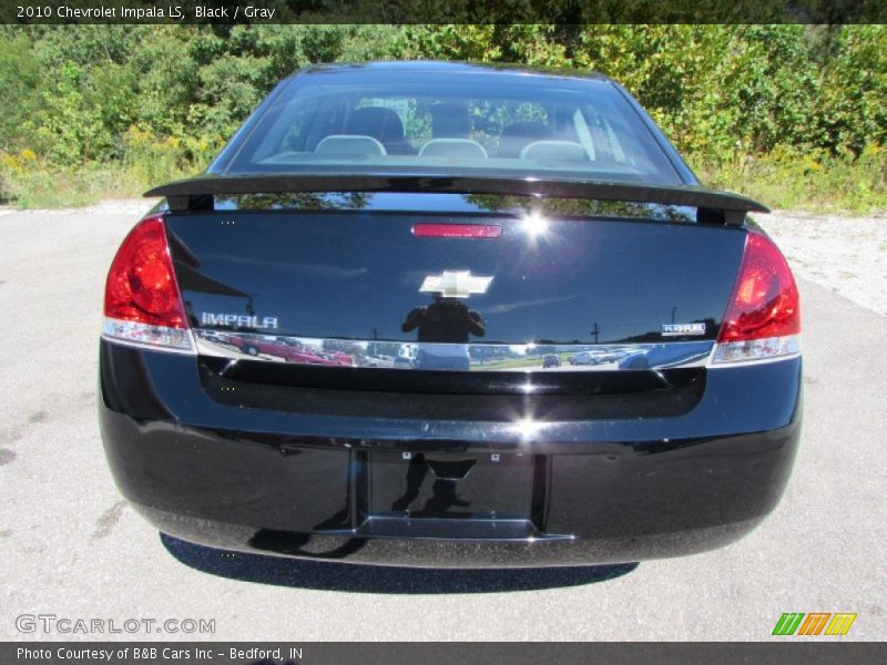 Black / Gray 2010 Chevrolet Impala LS