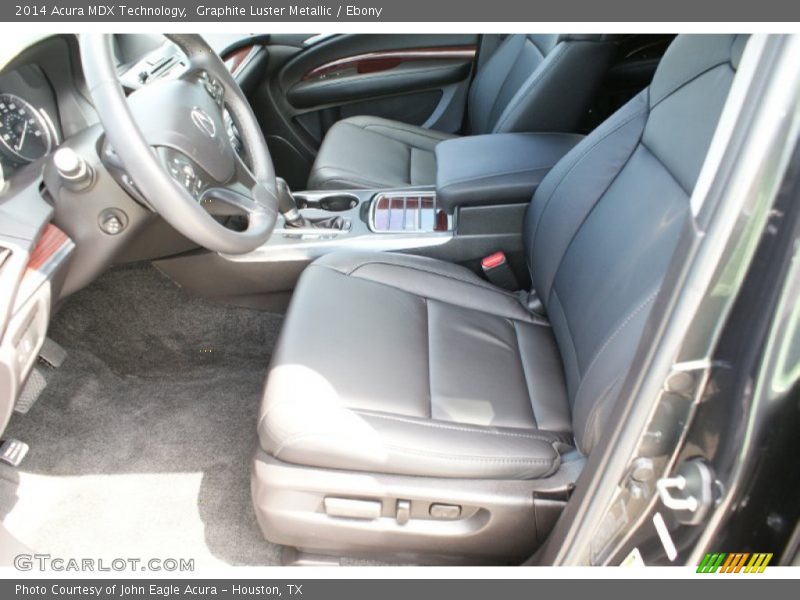 Graphite Luster Metallic / Ebony 2014 Acura MDX Technology