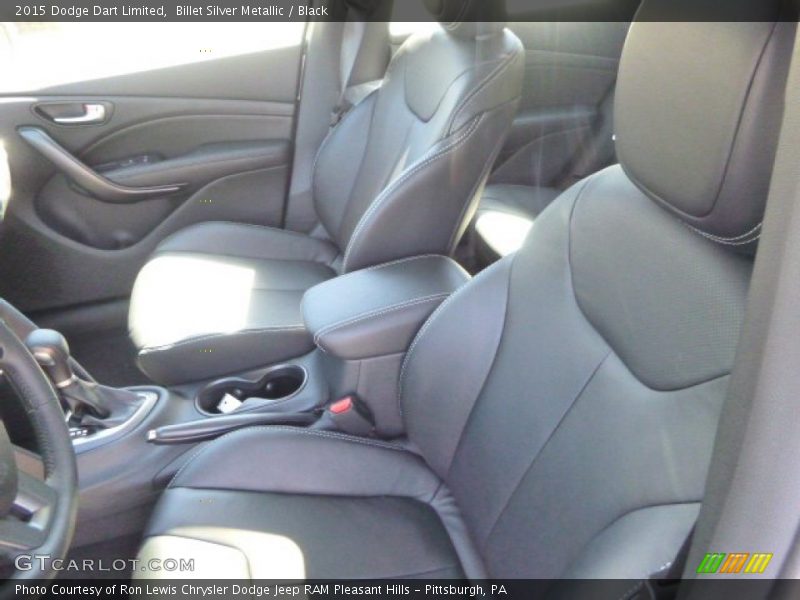 Billet Silver Metallic / Black 2015 Dodge Dart Limited