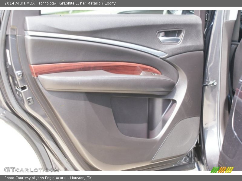 Graphite Luster Metallic / Ebony 2014 Acura MDX Technology