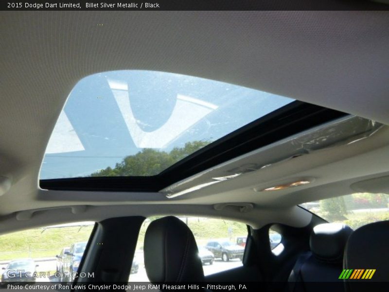 Billet Silver Metallic / Black 2015 Dodge Dart Limited