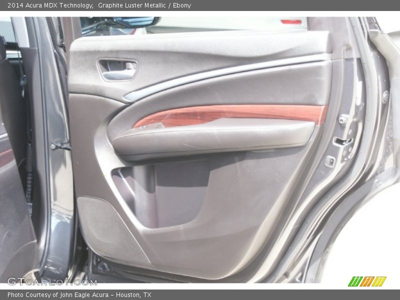 Graphite Luster Metallic / Ebony 2014 Acura MDX Technology