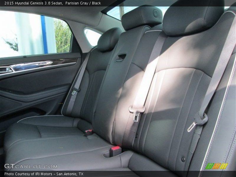 Parisian Gray / Black 2015 Hyundai Genesis 3.8 Sedan