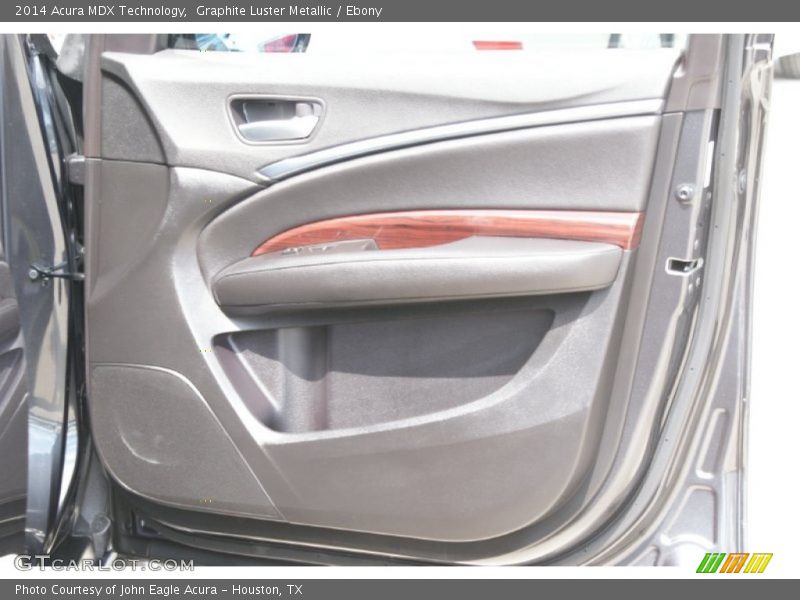 Graphite Luster Metallic / Ebony 2014 Acura MDX Technology