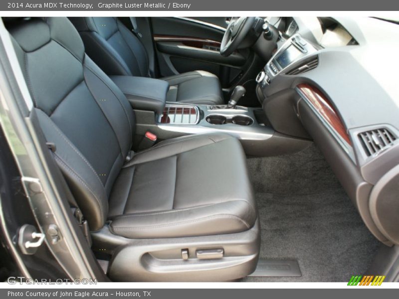Graphite Luster Metallic / Ebony 2014 Acura MDX Technology