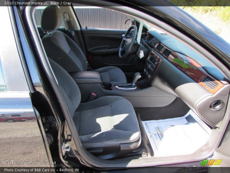 Black / Gray 2010 Chevrolet Impala LS