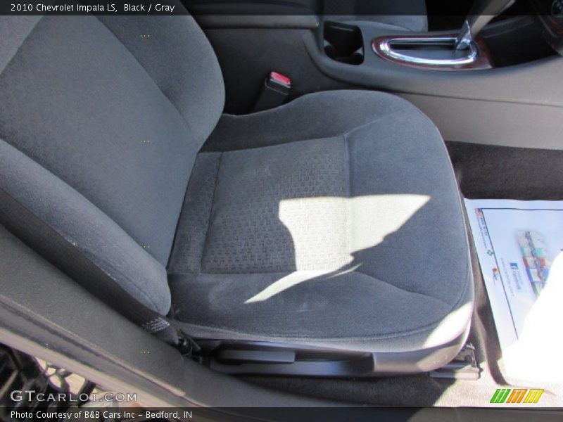Black / Gray 2010 Chevrolet Impala LS