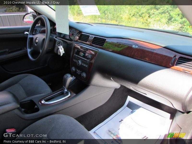 Black / Gray 2010 Chevrolet Impala LS